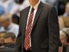 November 30, 2011: Wisconsin Head Coach Boy Ryan during NCAA Basketball game between the North Carolina Tarheels and Wisconsin Badgers as part of the Big Ten/ACC Challenge at The Dean Dome, Chapel HIll, NC.