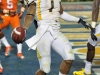 January 04 2011: Tavon Austin #1 scores a touchdown during NCAA football Discover Orange Bowl between West Virginia and Clemson at Sun Life Stadium, Miami Florida.