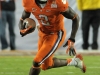 January 04 2011: Sammy Watkins #2 in action during NCAA football Discover Orange Bowl between West Virginia and Clemson at Sun Life Stadium, Miami Florida.