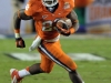 January 04 2011: Andre Ellington #23 in action during NCAA football Discover Orange Bowl between West Virginia and Clemson at Sun Life Stadium, Miami Florida.