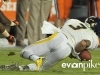 January 04 2011: Stedman Bailey #3 in action during NCAA football Discover Orange Bowl between West Virginia and Clemson at Sun Life Stadium, Miami Florida.