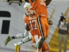 January 04 2011: Rashard Hall #31 intercepts a pass during NCAA football Discover Orange Bowl between West Virginia and Clemson at Sun Life Stadium, Miami Florida.