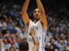 January 26th, 2012:North Carolina Tar Heels guard Kendall Marshall #5 and North Carolina State Wolfpack guard Alex Johnson #3 in action during NCAA basketball game between the North Carolina Tar Heels and the North Carolina State Wolfpack at The Dean E. Smith Center, Chapel HIll, NC.