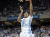 December 21, 2011: John Henson #31 in action during NCAA Basketball game between the North Carolina Tarheels and Texas Longhorns at The Dean E. Smith Center, Chapel HIll, NC.